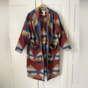 Aztec-Inspired Multicolor Women's kimono